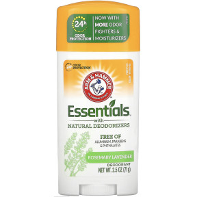 Дезодорант із натуральними дезодорувальними речовинами Arm & Hammer  Essentials розмарин і лаванда  71 г
